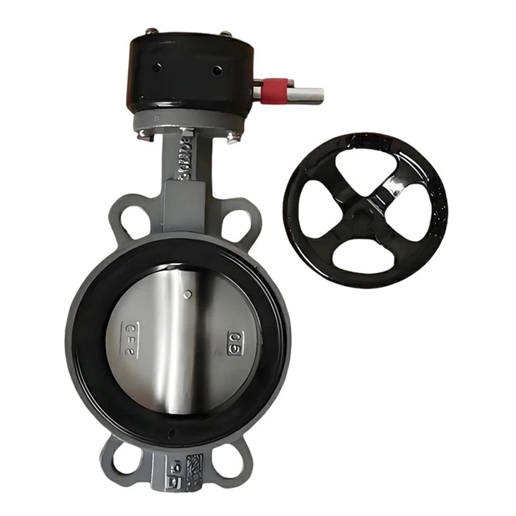 MARINE MANUAL BUTTERFLY VALVE WITH ACTUATOR